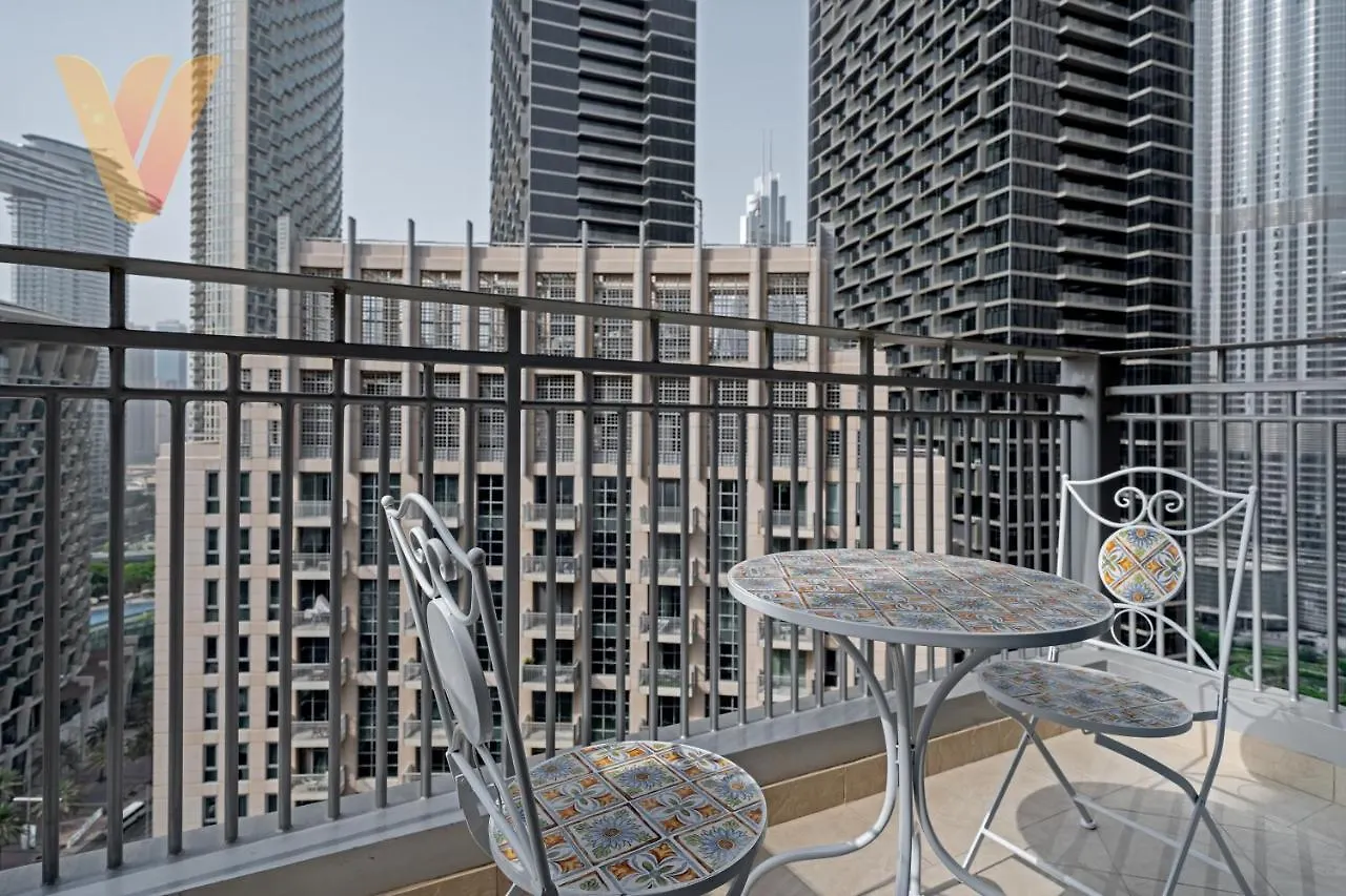 Burj Khalifa And Sea View 1 Bedroom Apartment By Venduras Holiday Homes Dubaj Egyesült Arab Emírségek